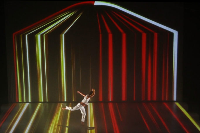danse digitale mapping